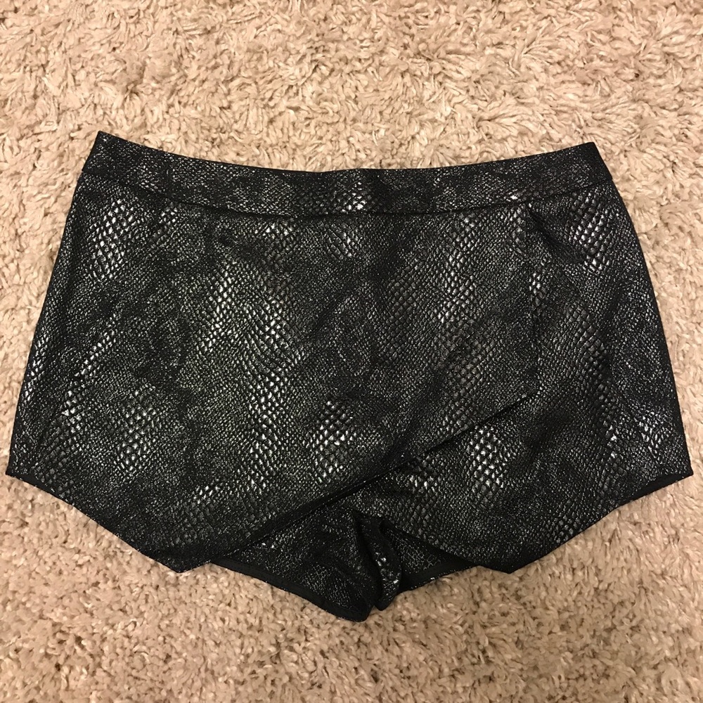Express Asymmetrical wrap skort